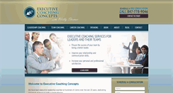 Desktop Screenshot of executivecoachingconcepts.com