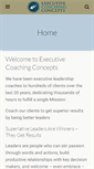 Mobile Screenshot of executivecoachingconcepts.com